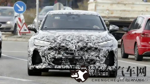 2027款奥迪RS6测试车被拍到，大概率取消纯电版本-1