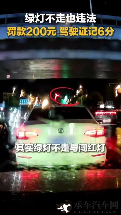 绿灯不走也违法！罚200记6分，这次终于治住了“路霸式拖延”-2