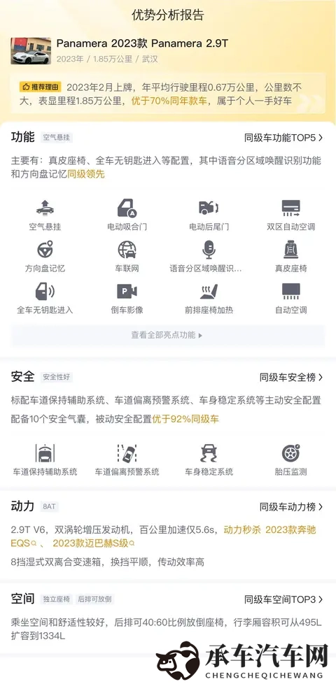 72万多拿下准新保时捷Panamera，这才是成功人士的座驾！-2