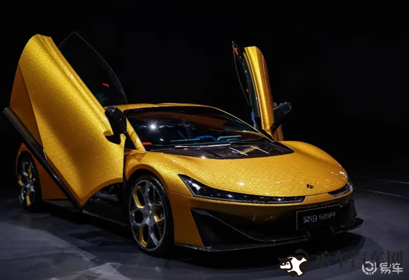 广汽昊铂 SSR 云纹金高定版广州车展首发-1